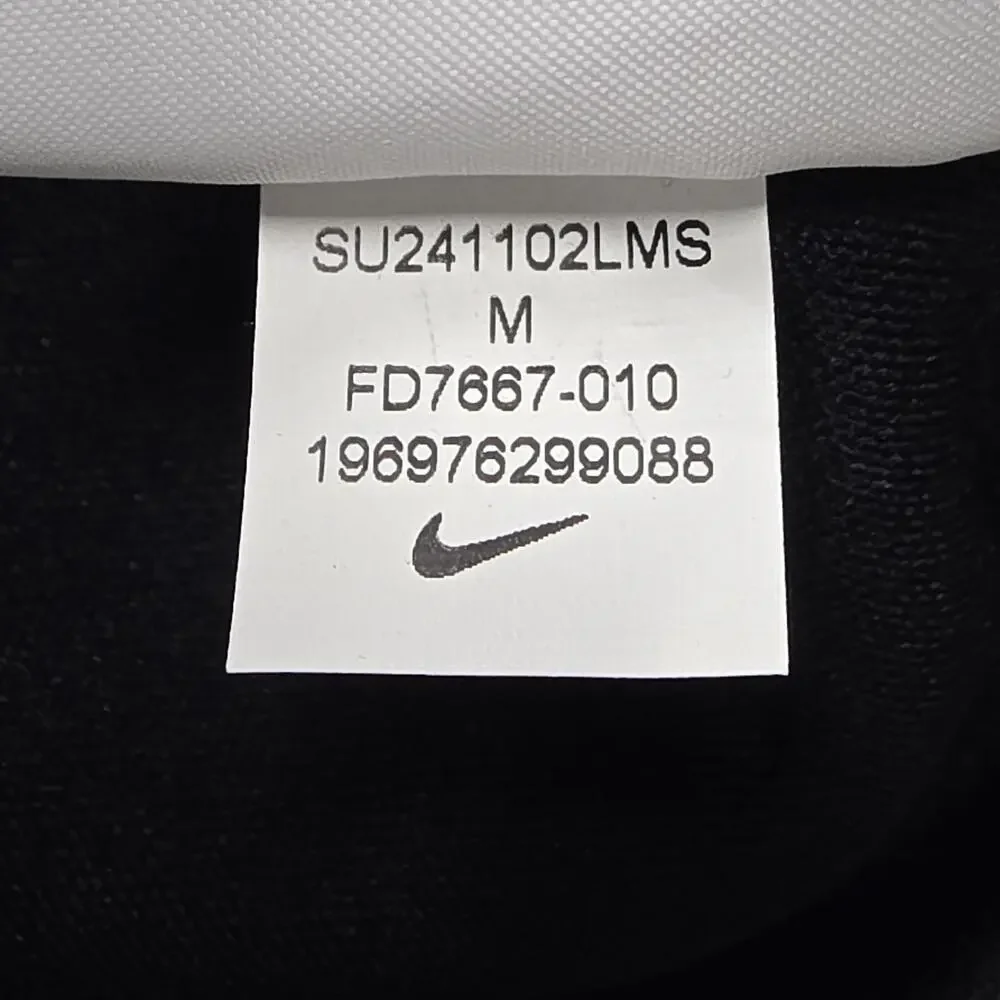 Nike Pullover Mens M Black 1/4 Zip Mock Neck Dri-FIT Mustang Soccer FD7667-010